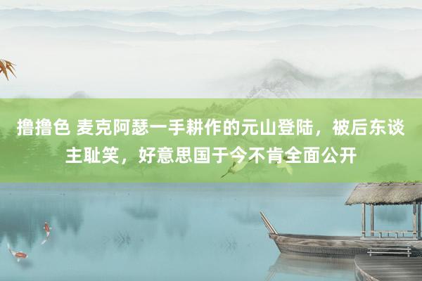 撸撸色 麦克阿瑟一手耕作的元山登陆，被后东谈主耻笑，好意思国于今不肯全面公开