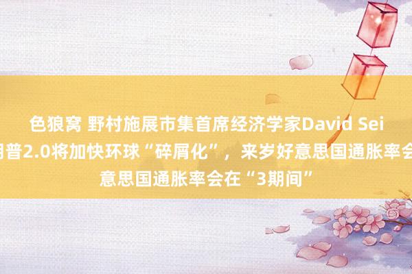 色狼窝 野村施展市集首席经济学家David Seif答21：特朗普2.0将加快环球“碎屑化”，来岁好意思国通胀率会在“3期间”