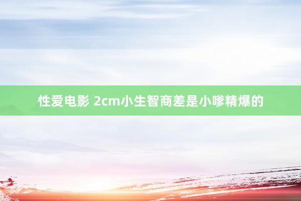 性爱电影 2cm小生智商差是小嗲精爆的